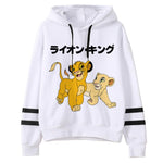 Disney Hakuna Matata Hoodies Women Funny Simba Anime The Lion King Kawaii Sweatshirts Graphic Roi Lion Harajuku Hoody Female