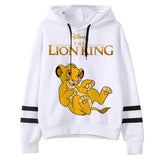 Disney Hakuna Matata Hoodies Women Funny Simba Anime The Lion King Kawaii Sweatshirts Graphic Roi Lion Harajuku Hoody Female