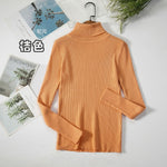 2021 Basic Turtleneck Women Sweaters Autumn Winter Thick Warm Pullover Slim Tops Ribbed Knitted Sweater Jumper Soft Pull Female