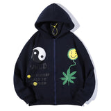 Streetwear Oversize Sweatshirt Men and Women Letter Print Fleece Winter Hoodies Stranger Things Hip Hop Baggy Hoody