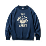 Privathinker Men Oversized Hoodies Warm Fleece Casual Sweatshirts Harajuku 1997 Printed Men Blue Hoodies Korean Women Pullovers